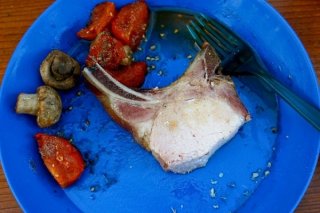 Receta de Chuletas de cerdo ahumadas