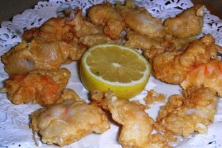 Receta de cigalas rebozadas