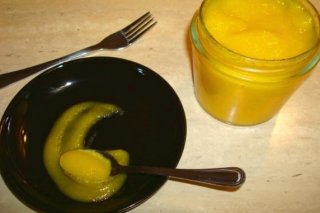Receta de compota de mango