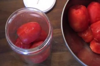 Receta de conservas de tomate natural
