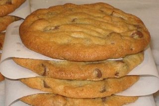 Receta de cookies con chips de chocolate