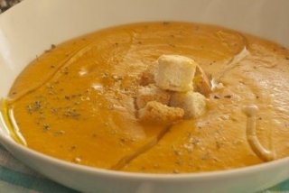 Receta de crema de calabaza y patata