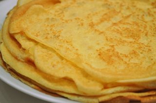 Receta de creps con brandy