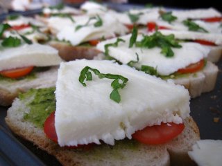 Receta de crostini