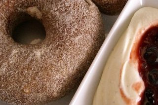 Receta de donut con queso