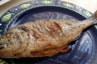 Receta de dorada asada