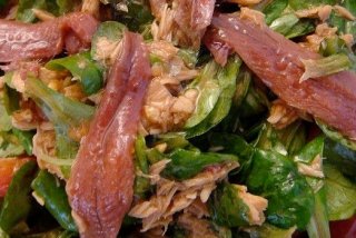 Receta de ensalada con anchoas