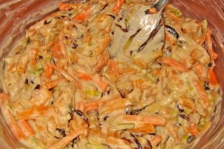 Receta de ensalada de col y zanahoria