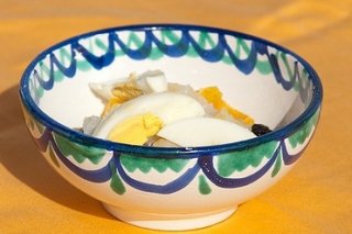 Receta de ensalada de huevos y pasas