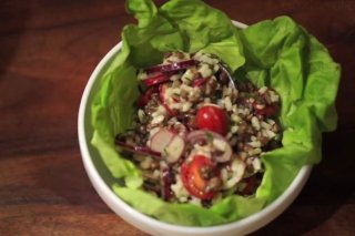 Receta de ensalada fría de lentejas