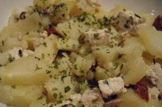 Receta de ensalada mediterránea de patatas