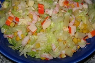 Receta de ensalada tropical