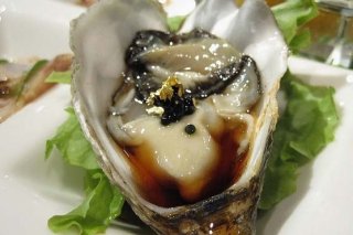 Receta de ostras con caviar