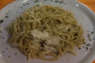 Receta de espagueti alfredo