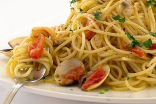 Receta de espaguetis con almejas