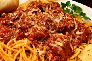 Receta de espaguetis con carne molida