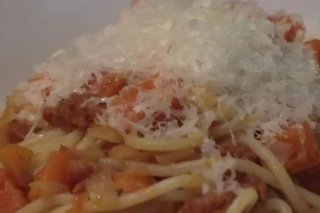 Receta de espaguetis con chorizo