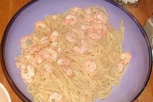 Receta de espaguetis con gambas al ajillo