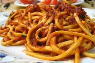 Receta de espaguetis con salsa de tomate