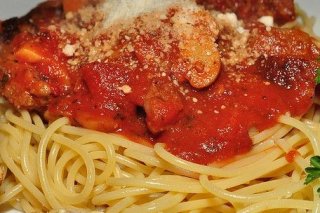 Receta de espaguetis con salsa