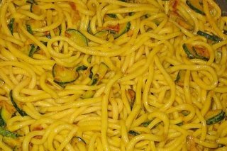 Receta de espaguetis con verduras