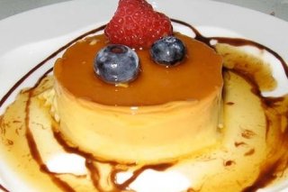 Receta de flan en microondas