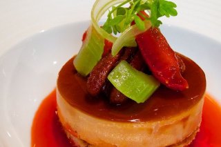 Receta de foie con frutos rojos