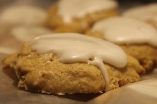 Receta de galletas con crema de naranja