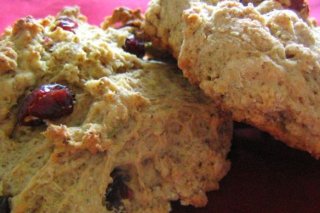 Receta de galletas de frutas del bosque