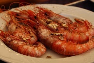 Receta de gambas a la plancha