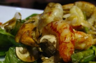 Receta de gambas agridulces