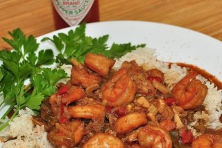 Receta de gambas criollas