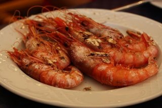 Receta de gambones al horno