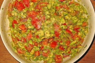 Receta de guacamole sin cilantro