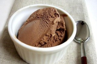 Receta de helado de chocolate italiano