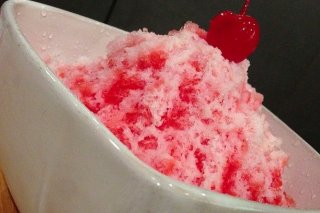Receta de helado de fresa y yogur con thermomix