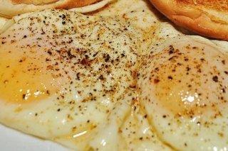 Receta de huevos fritos con vinagre