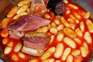 Receta de judías blancas con chorizo