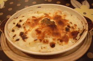 Receta de langostinos gratinados