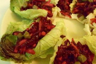 Receta de lechuga con remolacha