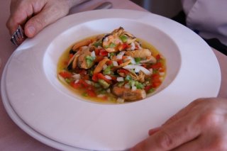 Receta de Mejillones a la vinagreta