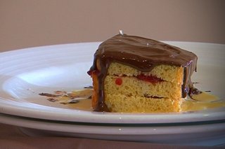 Receta de Milhoja de natilla con frambuesas