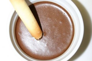 Receta de mousse de chocolate sin lactosa