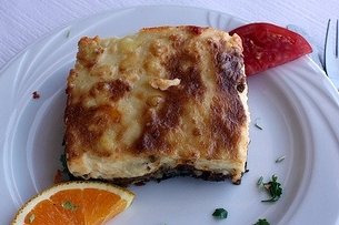 Receta de moussaka de judías pintas