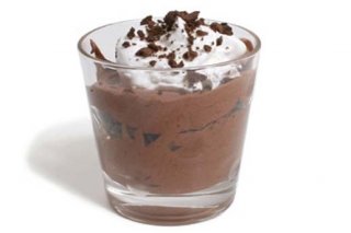 Receta de mousse de chocolate y coñac