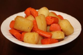 Receta de nabos con zanahorias