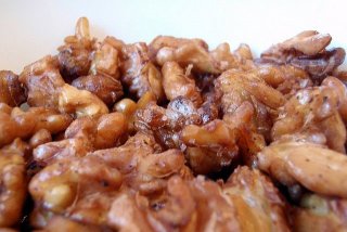 Receta de nueces garrapiñadas