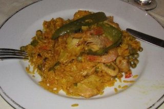 Receta de paella light