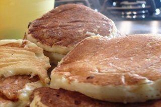 Receta de tortitas pancakes