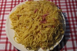 Receta de pasta carbonara